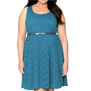 Lane Bryant 14 Lace Sleevless Dress